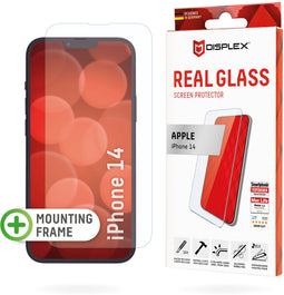 Displex Real Glass - Screenprotector - Bescherming tegen schade - Transparant