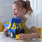 Rubble & Crew - Blafwerf Vuilniswagen - bouwspeelgoed met lichten, geluiden en Wheeler-figuurtje - PAW Patrol speelgoed