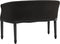 vidaXL - Bankje - 98x56x69 - cm - fluweel - zwart