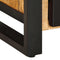 vidaXL - Dressoir - 55x35x70 - cm - massief - ruw - mangohout