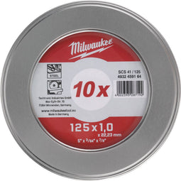 Milwaukee slijpschijven 125 x 1 - box 10stk.
