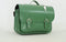 Own Stuff Lederen Boekentas Lagere school - Laqué Emeraldgroen