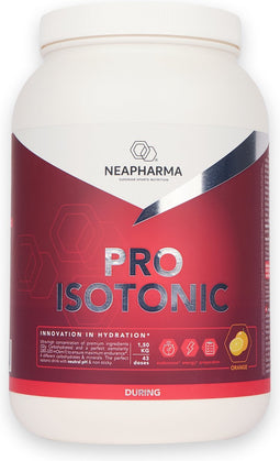 Neapharma Pro Isotonic: Orange isotone sportdrank poeder - Energy Drink - Isotonic - Isostar - 1500G - 43 porties
