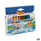 Jovi JOVICOLOR TRIWAX - Gekleurde was - Driehoekig - Multicolour (12 stuks)