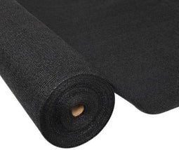 Practo Zichtdoek - Privacydoek - 1,8m x 10m - zwart
