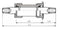 Neco Thread Ls Trapaslager Zilver 68 mm / 119 mm