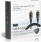 Nedis Actieve Optische High Speed HDMI-Kabel met Ethernet - HDMI Connector - HDMI Connector - 4K@60Hz - 18 Gbps - 10.0 m - Rond - PVC - Zwart - Gift Box