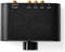 Nedis Analoge Audio-Switch - 4-Poorts poort(en) - Input: 1x 3,5 mm Audio-Input / 3x (2x RCA Female) - Output: 1x (2x RCA Female) - Manueel - Metaal - Antraciet