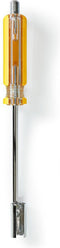 Nedis Antennekabel Installatiegereedschap - Screw Driver - Geel / Transparant - ABS