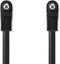 Nedis Audio-Videokabel - 3,5 mm Male - 3,5 mm Male - Vernikkeld - 2.00 m - Rond - PVC - Zwart