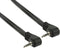 Nedis Audio-Videokabel - 3,5 mm Male - 3,5 mm Male - Vernikkeld - 2.00 m - Rond - PVC - Zwart