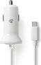 Nedis Autolader - 12 W - 1x 2.4 A - Outputs: 1 - Micro-USB - 1.00 m - Single Voltage Output