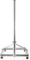 Nedis Balkonstandaard voor Satellietschotel - Mast Lengte: 1.00 m - Maximale schotelgrootte: 90.0 cm - Afmeting bodemplaat: 1 x 50 x 50 cm - Staal - Zilver