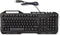 Nedis Bedraad Gaming Toetsenbord - USB 2.0 - Membrane Toetsen - LED - US internationaal - US Internationaal - USB Gevoed - Lengte stroomkabel: 1.50 m - Gaming