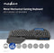 Nedis Bedraad Gaming Toetsenbord - USB - Mechanische Toetsen - RGB - US internationaal - US Internationaal - USB Gevoed - Lengte stroomkabel: 1.70 m - Gaming