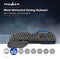 Nedis Bedraad Gaming Toetsenbord - USB - Mechanische Toetsen - RGB - Noors - Scandinavisch - USB Gevoed - Lengte stroomkabel: 1.70 m - Gaming