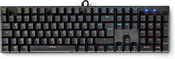 Nedis Bedraad Gaming Toetsenbord - USB Type-A - Mechanische Toetsen - LED - AZERTY - Frans - USB Gevoed - Lengte stroomkabel: 1.50 m - Gaming