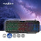 Nedis Bedraad Gaming Toetsenbord - USB Type-A - Membrane Toetsen - LED - QWERTY - US Internationaal - USB Gevoed - Lengte stroomkabel: 1.30 m - Multimedia