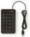 Nedis Bedraad Toetsenbord - USB-A - Kantoor - Enkelhandig - Nummeriek - Numeriek toetsenbord