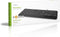 Nedis Bedraad Toetsenbord - USB-A - Multimedia - AZERTY - Belgisch - Numeriek toetsenbord