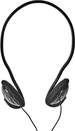 Nedis Bedrade On-ear Koptelefoon - 3,5 mm - Kabellengte: 2.10 m - Zwart