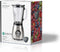 Nedis Blender - 800 W - 1.5 l - Glas - 2-Snelheden - Zilver / Zwart