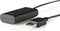 Nedis Bluetooth-Zender - Input: 1x 3,5 mm - AptX Low latency / AptX / SBC - Maximaal 2 Apparaten - Zwart