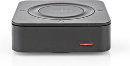 Nedis Bluetooth Zender / Ontvanger - Input: 1x AUX / 1x SPDIF - Output: 1x AUX / 1x SPDIF - AptX Low latency / AptX / SBC - Maximaal 2 Apparaten - Maximale batterijduur: 22 uur - Zwart