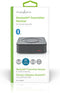 Nedis Bluetooth Zender / Ontvanger - Input: 1x AUX / 1x SPDIF - Output: 1x AUX / 1x SPDIF - AptX Low latency / AptX / SBC - Maximaal 2 Apparaten - Maximale batterijduur: 22 uur - Zwart