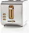 Nedis Broodrooster - Soft Touch Series - 2 Sneetjes Brood - 2 Sleuven - Bruining niveaus: 6 - Ontdooifunctie - Wit
