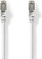 Nedis Cat 8.1 Netwerkkabel - S/FTP - RJ45 Male - RJ45 Male - 0.15 m - Rond - LSZH - Wit - Envelop