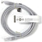 Nedis CAT5e-Kabel | U/UTP | RJ45 Male | RJ45 Male | 2.00 m | Rond | PVC | Grijs | Label