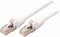 Nedis CAT5e Netwerkkabel - SF/UTP - RJ45 Male - RJ45 Male - 1.00 m - Rond - PVC - Wit - Envelop