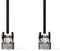Nedis CAT5e Netwerkkabel - SF/UTP - RJ45 Male - RJ45 Male - 1.50 m - Rond - PVC - Zwart - Envelop