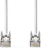 Nedis CAT5e Netwerkkabel - SF/UTP - RJ45 Male - RJ45 Male - 1.50 m - Rond - PVC - Wit - Envelop