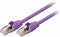 Nedis CAT5e Netwerkkabel - SF/UTP - RJ45 Male - RJ45 Male - 1.50 m - Rond - PVC - Violet - Polybag