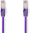 Nedis CAT5e Netwerkkabel - SF/UTP - RJ45 Male - RJ45 Male - 2.00 m - Rond - PVC - Violet - Polybag