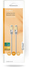Nedis CAT5e Netwerkkabel - SF/UTP - RJ45 Male - RJ45 Male - 2.00 m - Rond - PVC - Grijs - Doos