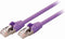 Nedis CAT5e Netwerkkabel - SF/UTP - RJ45 Male - RJ45 Male - 2.00 m - Rond - PVC - Violet - Polybag
