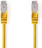 Nedis CAT5e Netwerkkabel - SF/UTP - RJ45 Male - RJ45 Male - 20.0 m - Rond - PVC - Geel - Polybag