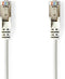 Nedis CAT5e Netwerkkabel - SF/UTP - RJ45 Male - RJ45 Male - 3.00 m - Rond - PVC - Wit - Blister