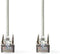 Nedis CAT5e Netwerkkabel - SF/UTP - RJ45 Male - RJ45 Male - 3.00 m - Rond - PVC - Grijs - Doos
