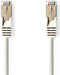 Nedis CAT5e Netwerkkabel - SF/UTP - RJ45 Male - RJ45 Male - 30.0 m - Rond - PVC - Grijs - Envelop