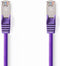 Nedis CAT5e Netwerkkabel - SF/UTP - RJ45 Male - RJ45 Male - 30.0 m - Rond - PVC - Violet - Polybag