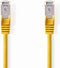 Nedis CAT5e Netwerkkabel - SF/UTP - RJ45 Male - RJ45 Male - 5.00 m - Rond - PVC - Geel - Polybag
