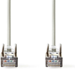 Nedis CAT5e Netwerkkabel - SF/UTP - RJ45 Male - RJ45 Male - 7.50 m - Rond - PVC - Grijs - Envelop