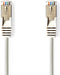 Nedis CAT5e Netwerkkabel - SF/UTP - RJ45 Male - RJ45 Male - 7.50 m - Rond - PVC - Grijs - Envelop