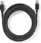 Nedis CAT5e Netwerkkabel - U/UTP - RJ45 Male - RJ45 Male - 10.0 m - Rond - LSZH - Antraciet - Window Box