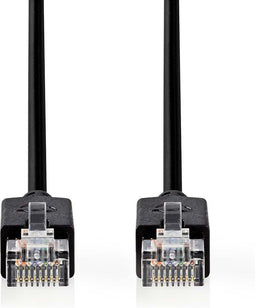 Nedis CAT5e Netwerkkabel - U/UTP - RJ45 Male - RJ45 Male - 15.0 m - Rond - LSZH - Antraciet - Window Box