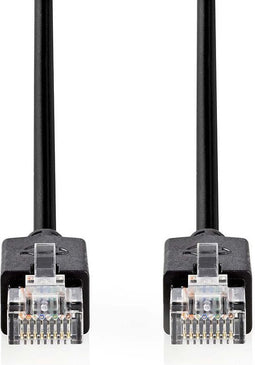 Nedis CAT5e Netwerkkabel - U/UTP - RJ45 Male - RJ45 Male - 2.00 m - Rond - LSZH - Antraciet - Polybag